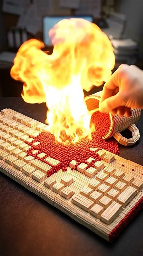 Spilled Coffee on Keyboard? Watch This Burn ☕🔥