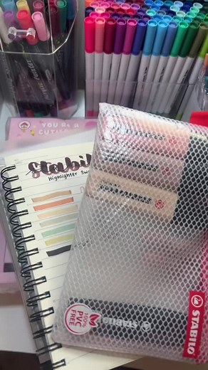 STABILO Highlighters - Tube Highlighter Set