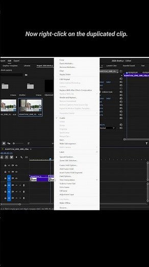 Create a Rewind Effect in Premiere Pro in Seconds