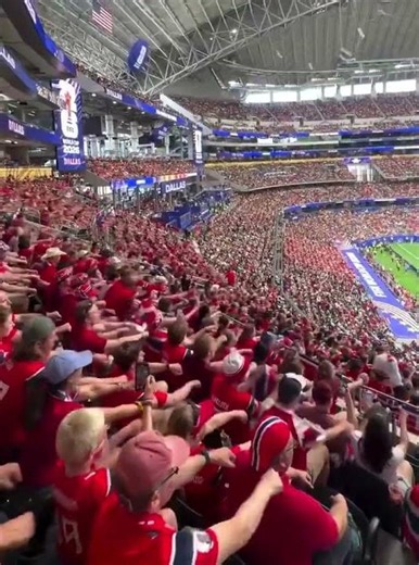 Norway Fans Perform Epic Viking Clap Against Ivory Coast 🇳🇴🔥 #worldcup