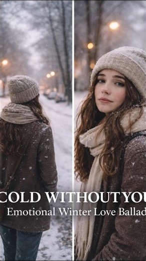 Cold Without You ❄️ | Sad Winter Love Song | Emotional Lyrics Short