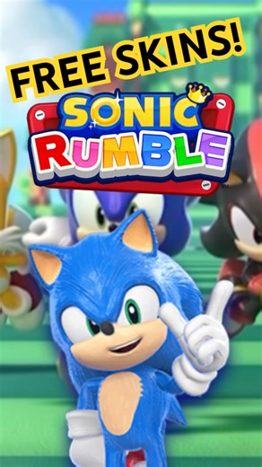 HOW TO GET FREE SKINS IN SONIC RUMBLE!