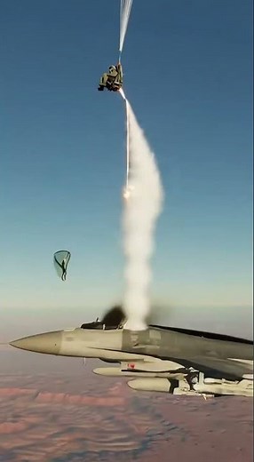 F-16 Fighting Falcon Emergency Ejection Sequence | DCS World #F16#Aviation#DCSWorld#FighterJet
