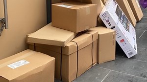 Aurora tower residents have parcels dumped in street