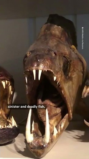 Taxidermist Specializes in Creepy-Looking Fish for Museums