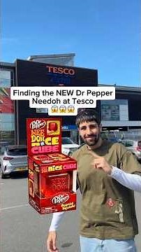 😱 FINDING NEW DR PEPPER NEEDOH FROM TESCO