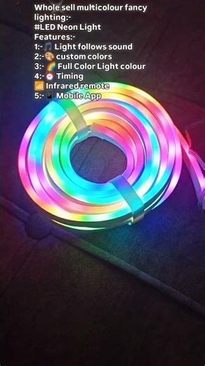Neon Light Multi Colour