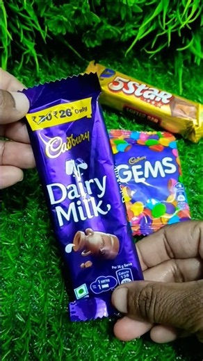 Cadbury Dairy Milk 🍫 | 5 Star & Gems Also in the Frame 😍 | Chocolate Taste Test