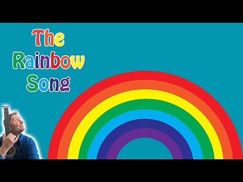 The Rainbow Song | Colours in English | Colors | Learn Colours of the rainbow | Rainbow Colour Songs