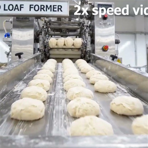 Inside the Bread Factory Mass Production Process #Bread #bakery #foodfactory