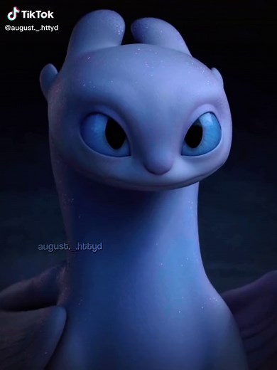 Adorable Toothless Smile and Light Fury Moment