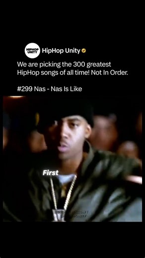30K views · 6.7K reactions | N.299 Not In Order - Nas "Nas Is Like" !  Who's next? 樂 Drop a comment. Follow the Page for Daily HipHop Content ❗ @hiphop__unity  _____________ #nas | HipHop Unity | Facebook