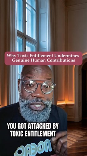 This video discusses issues of toxic entitlement, where individuals compare their achievements to the contributions of others. It highlights the importance of recognizing unique value beyond material accomplishments. What are your thoughts on this perspective? #toxicentitlement #selfworth #personalvalue #energyexchange #mindfulness