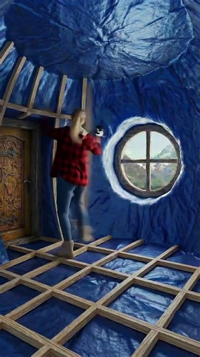 Turning a Giant Apple Into a Tiny House 🍎