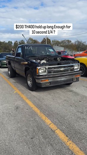 82K views · 10K reactions | $200 TH400 hold up long Enough for 10 second 1/4 in our Junkyard 6.0 S10? #s10 #ls #lsswap #turbo #carcontent #s10 #dragracing #budgetbuild | Gilk The Great | Facebook