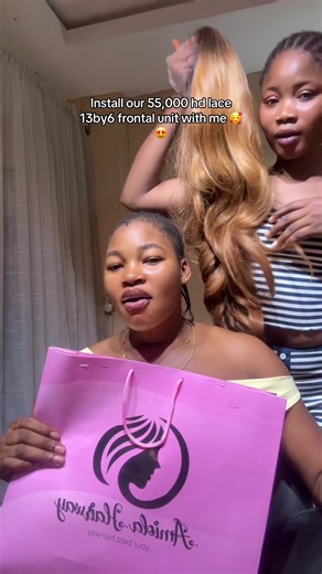 Install a 55,000 HD Lace 13x6 Frontal Unit Tutorial