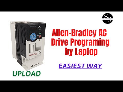 ALLEN BRADLEY POWERFLEX 525 VFD PROGRAM UPLOAD THROUGH USB PORT || POWERFLEX 525 VFD PROGRAM UPLOAD