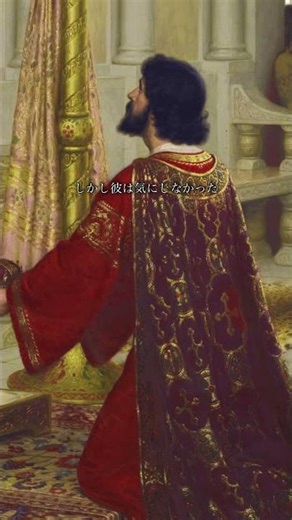 『王と乞食女』#絵画 #art #painting #shorts