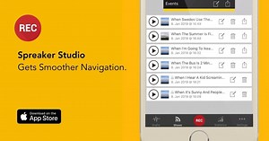 Introducing: Tab Bar Navigation on Spreaker Studio, iOS Version  This update comes with: Smoother navigation ⛵ Quick access to your Draft, Shows, and Statistics  Check it out nowhttps://buff.ly/2HE9dxf | Spreaker | Facebook