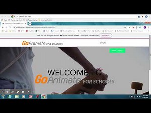 (PATCHED/NO LONGER HERE) GoAnimate For Schools
