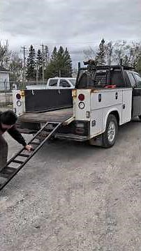 custom built ATV truck ramps setup #welding #fabrication
