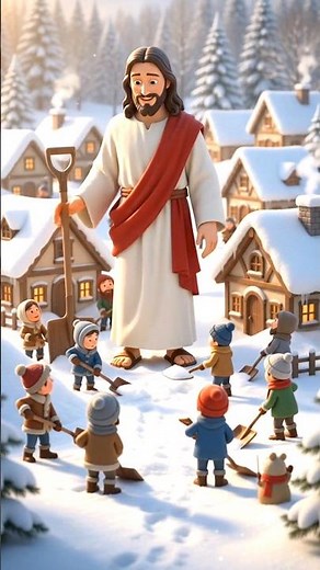 Jesus Saves the Tiny Village | 3D Animated Miracle Story ✨