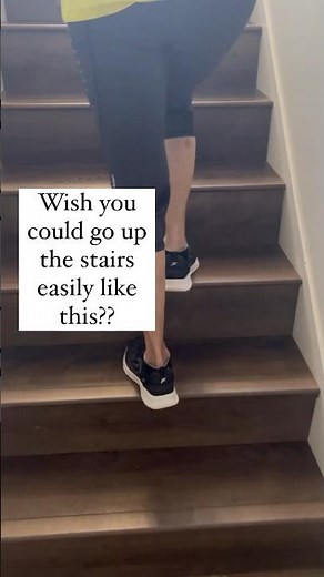 How to climb up stairs with ease- one exercise to focus on! ✅