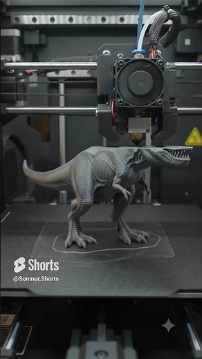 3D Printed Dinosaur Timelapse | Watch a Dinosaur Come to Life! 🦖🔥