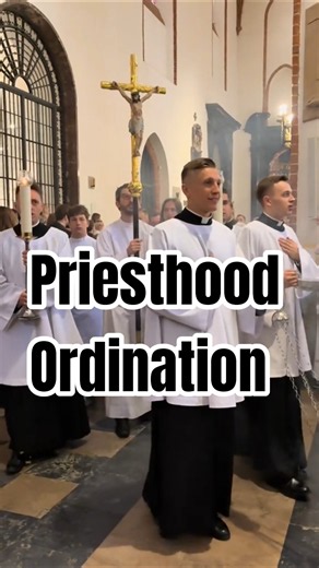 ♥️Priesthood Ordination Processional Entrance At Warsaw Archcathedral #priest #ordination #blessing