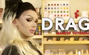 超媚伪娘化妆DRAG MAKE UP TUTORIAL_哔哩哔哩_bilibili
