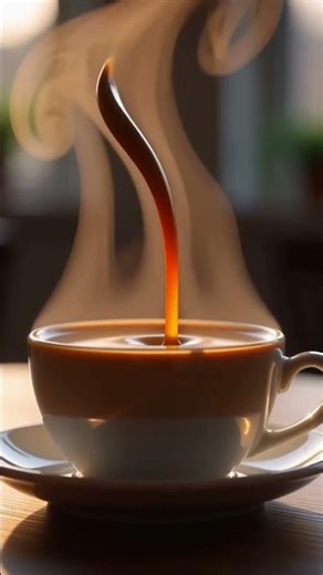 Coffee Flowing Upward Is So Relaxing ☕ | ASMR