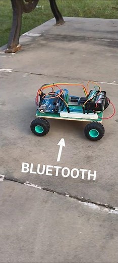 Bluetooth Control Car Using HC-05 Bluetooth Module and Arduino #arduinoproject #arduinoprojects #iod