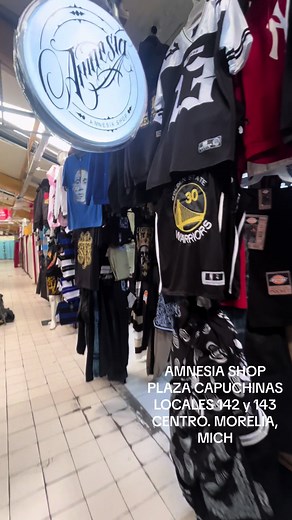 Amnesia Shop: Ropa Tumbada en Morelia