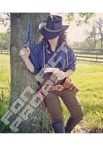 Western Arthur Inspired Gun Belt - Etsy