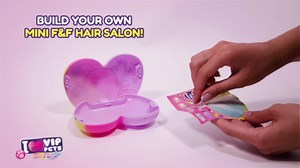 VIP Pets Mini Fans Color Boost S2 2-Pack - Includes 6+ Surprise Accessories| Kids Age 3+