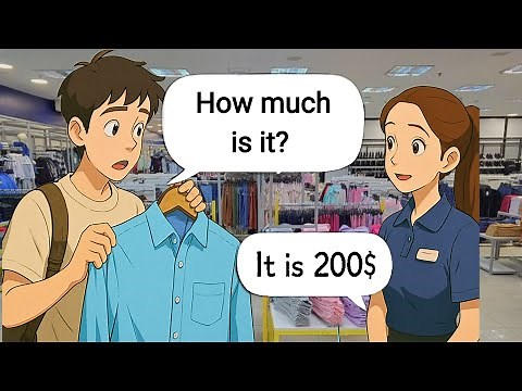 This video will teach you the basics of everyday conversations. Aftet that You'll build confidence.