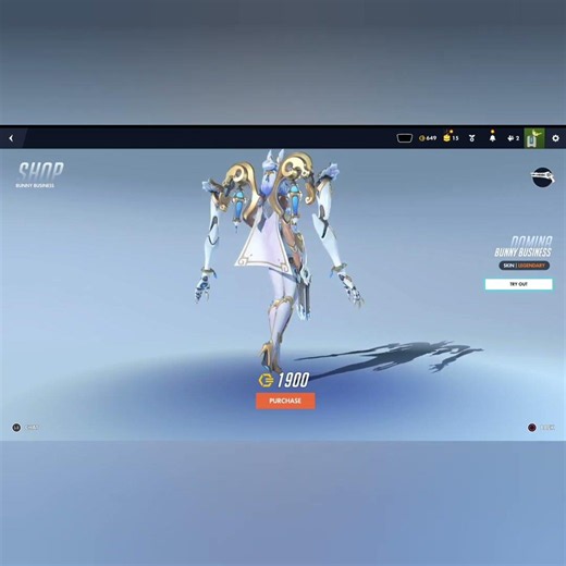 Overwatch: Bunny Business Domina Skin🐰