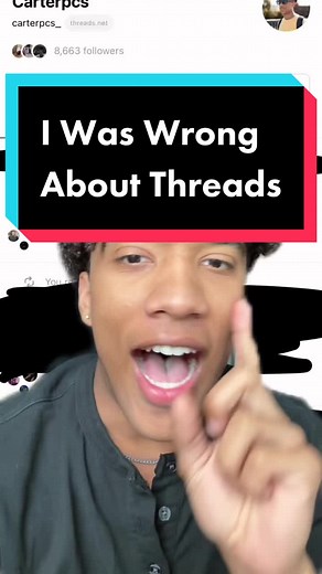 Are you on Threads? #carterpcs #tech #techtok #threads #instagram #facebook #meta