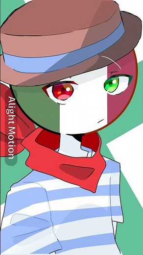 初めてAlightで編集した…… #countryhumans #イラスト #カントリーヒューマンズ #animation #バズれ