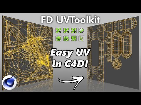 FD UVToolkit - Cinema4d UV Unwrapping Plugin