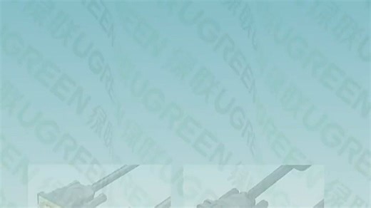 绿联DB9与VGA接口对比：DB9为串口通讯，传输数字信号；VGA为模拟视频输出。绿联线缆稳定传输，兼容性强，满足多场景使用需求。