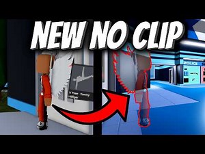 New NO CLIP GLITCH Discovered in Roblox Jailbreak!
