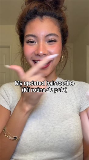 kim on Instagram: "Updated hair routine!! #explorepage #fyp #curlyhair #hairtutorial #curlyhairroutine"