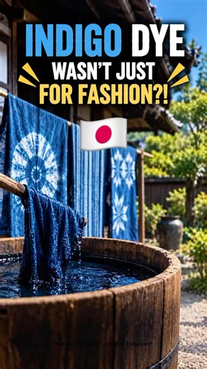 Japan’s Indigo Dye Has a Surprising Secret 🇯🇵