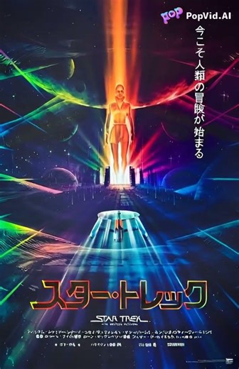 Star Trek The Motion Picture AI Matt Ferguson Japanese Poster