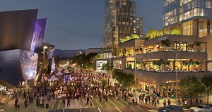 New Renderings Show off Gehry's Grand Avenue Development as Project Gets Official Start Date