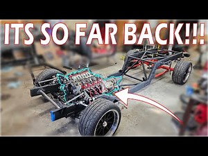 THE TRUCK IS MID ENGINE!! - Pro Touring C10 Chassis Build Part 7