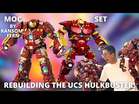 FIXING the UCS LEGO Hulkbuster! MOC by Ransom Fern, Full Review!