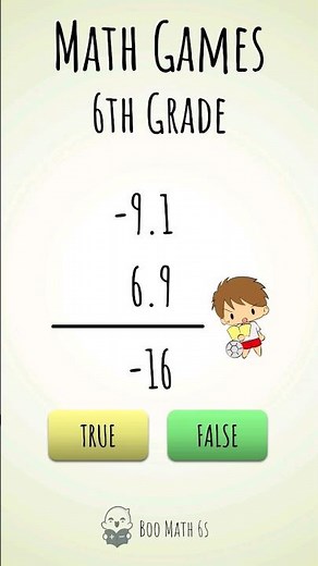 Math Games for 6th Grade | Test 2