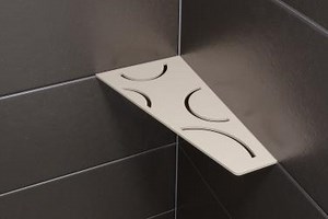 Nuevos estantes elegantes para duchas de obra SchlÃ¼terÂ®-SHELF | Construnario.com